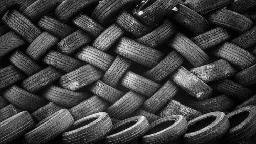 image of a tire tread