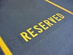 Reserved sign