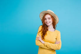 image of a girl in a hat