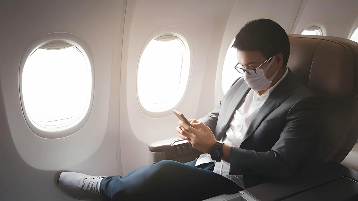 VIP London escorts with HPV test kit are seated passenger HPV test kit