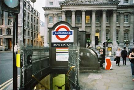 Bank and Monument